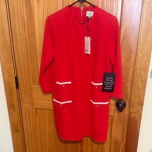 Tuckernuck Vibrant Red Dress